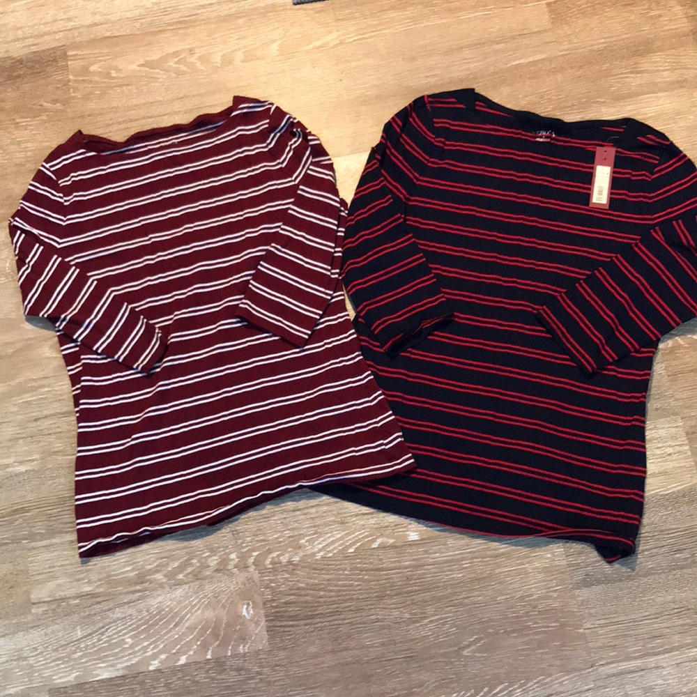 Set of two large Merona shirts